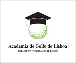 logo academia de golfe de Lisboa